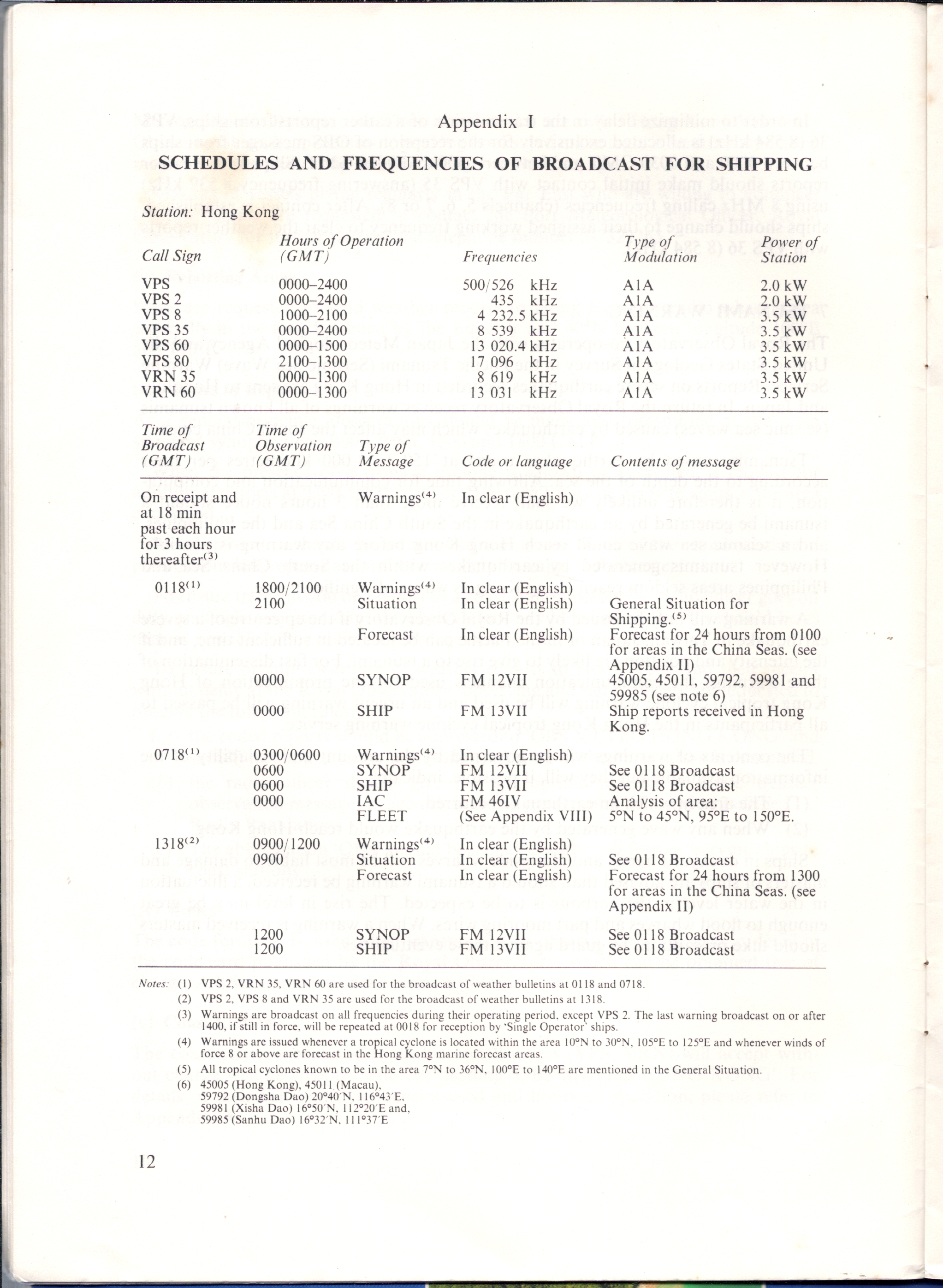 HONG KONG  WEATHER SERVICES FOR SHIPPING 1984 - 12.JPG